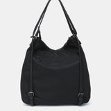 Bolso multifuncional en nylon reciclado negra