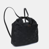 Bolso multifuncional en nylon reciclado negra