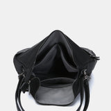 Bolso multifuncional en nylon reciclado negra