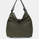 Bolso multifuncional en nylon reciclado verde