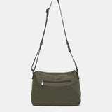 Bandolera en nylon reciclado verde