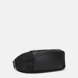Bandolera pequeña en nylon reciclado negra