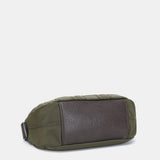 Bandolera pequeña en nylon reciclado verde