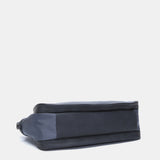Shopper bag in grey recycled materials