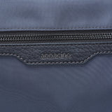 Shopper bag in grey recycled materials