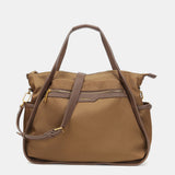 Camel shopper bag in recycled materials