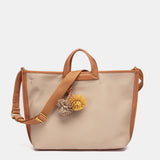 Bolso shopper camel