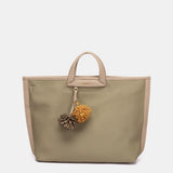 Green shopper bag