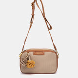 Camel small crossbody bag
