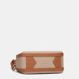 Camel small crossbody bag
