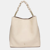 Beige shoulder bag