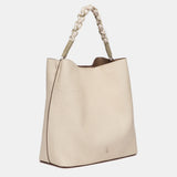 Beige shoulder bag
