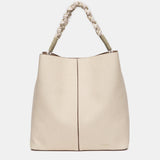 Beige shoulder bag