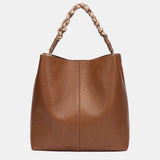 Brown shoulder bag