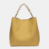 Green shoulder bag