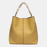 Green shoulder bag