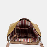 Green shoulder bag