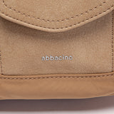 Bandolera en tejido camel