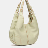 Große grüne Umhängetasche