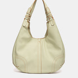 Große grüne Umhängetasche