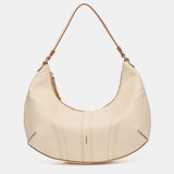 Kleine beige Umhängetasche