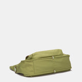 Bolso de hombro en tejido verde