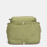 Mochila en tejido verde