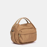 Bandolera en tejido camel