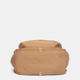 Bandolera en tejido camel