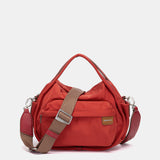 Bandolera en tejido roja