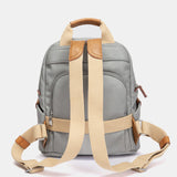 Grey backpack