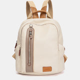 Beige backpack