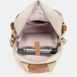Beige backpack