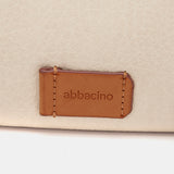 Bolso de hombro beige