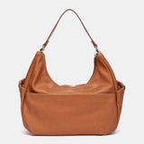 Cognac shoulder bag