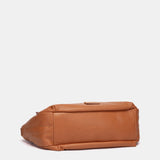 Cognac shoulder bag