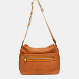 Cognac crossbody bag