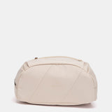 Rucksack aus beigem Stoff