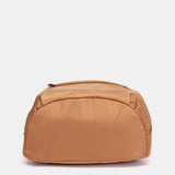Cognac fabric backpack