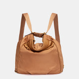 Cognac fabric multifunctional bag