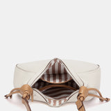 Bandolera beige