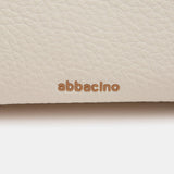 Bolso de hombro beige