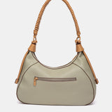 Bolso de hombro verde