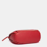 Bolso de hombro rojo