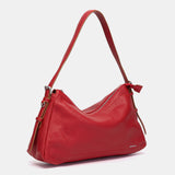 Bolso de hombro rojo