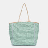 Türkise Bast-Tragetasche