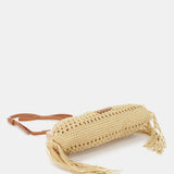 Clutch de macramé amarillo