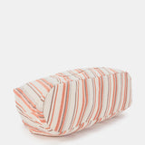Strandtasche aus orangefarbener Baumwolle