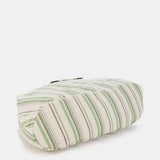 Grüne Strandtasche aus Baumwolle