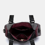 Bolso de viaje en materiales reciclados gris